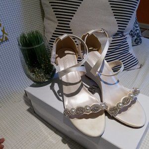 Ivory Evening wedges